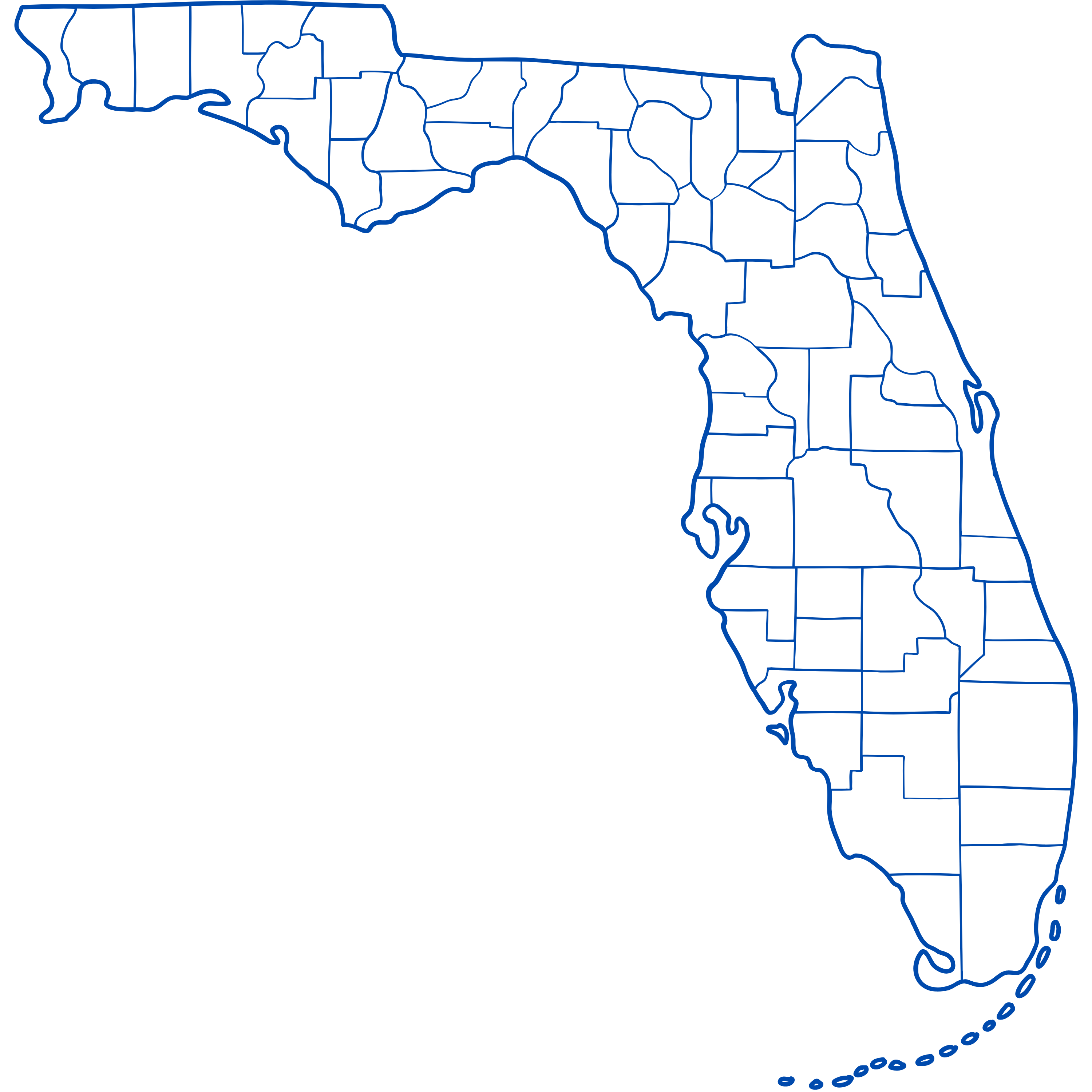 Florida state outline